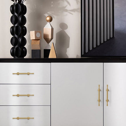 American Style Cabinet Handle Modern Drawer Pulls for Wardrobe Closet Cupboard