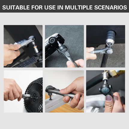 40 in 1 Ratchet Screwdriver Set Sturdy Durable Steel Bits for Auto Home Repair
