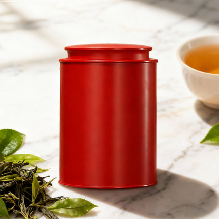 4PCS Retro Tea Coffee Bean Storage Tin Airtight 4Colour for Kitchen Pantry Use