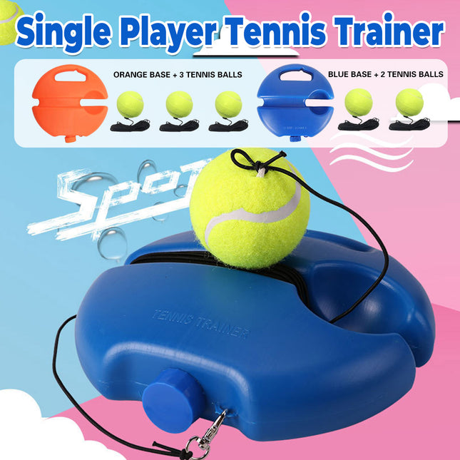 Tennis Trainer Rebound Ball Solo Practice Tool For Beginners And Adults