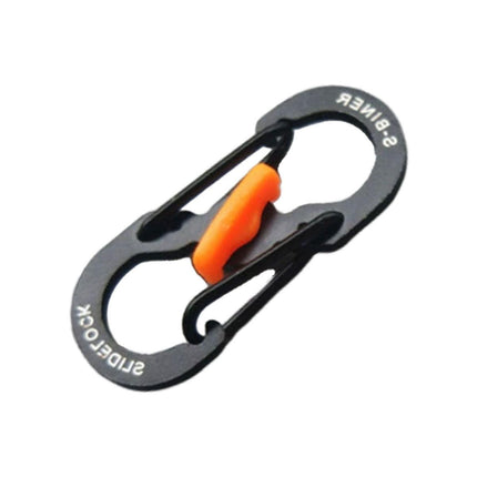 Aluminum S-biner Carabiner Keychain Clip Key Ring Snap Spring Hook Camping