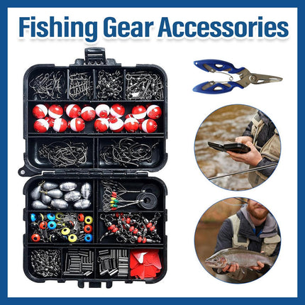 Fishing Accessory Tool Set Gear Kit for Fishing Rods Hooks Tackle Box Storage