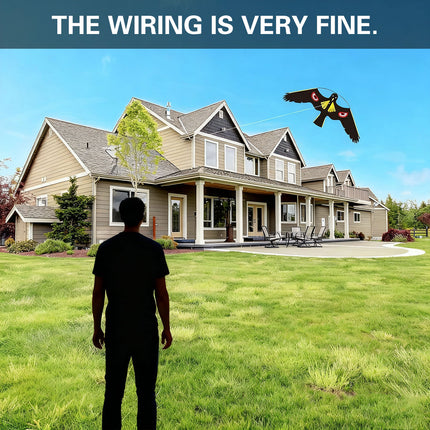 Bird-Repelling Kite Durable for Garden Farm Orchard Crop Pest Bird Control Use