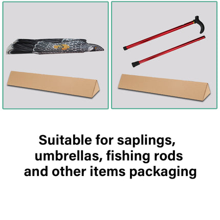 20pcs Triangular Carton Packing Box Express Mailing Box For Fragile Items