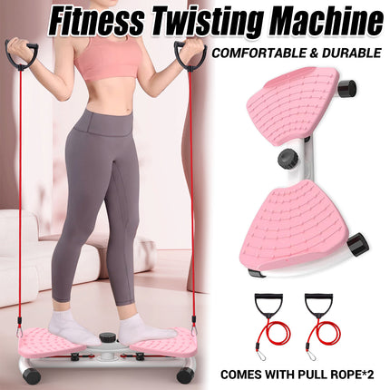 Fitness Twist Machine Non Slip for Core Strength Training Weight Loss Home Gym