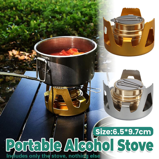 Portable Alcohol Stove Outdoor Alcohol Stove Liquid Alcohol Gasification Stove