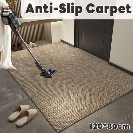 Jute Rug Handmade Area Rug Rectangle Jute Carpet Beige For Home Décor Flooring