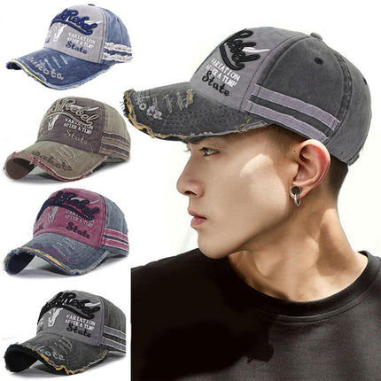 Trucker Baseball Cap Unisex Hip-Hop Hat Sport Snapback Men Adjustable Women Au
