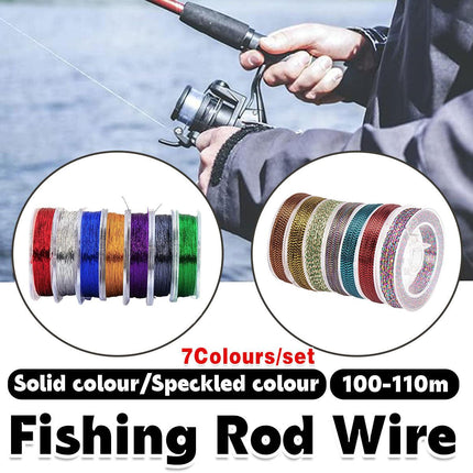 Fishing Rod Guide Ring Tying Line 100M Durable Wrapping Thread Fishing Tackle