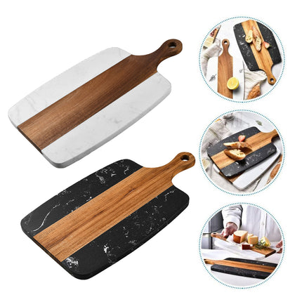 Wood Marble Splice Kitchen Cutting Board for Kitchen Meat Vegetable Fruit Cut