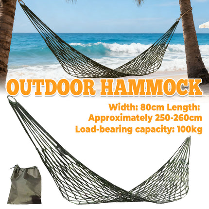 Outdoor Hammock Camping Beach Portable Lightweight Easy to Carry Durable