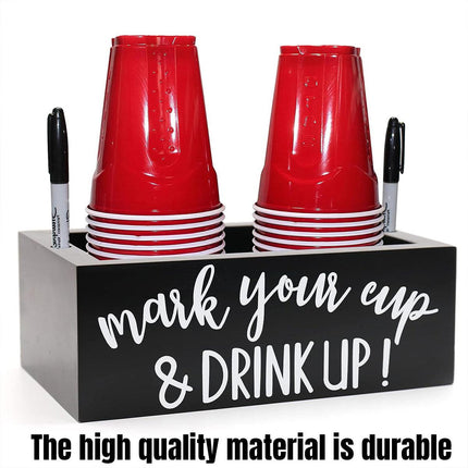 Disposable Paper Cup Storage Box Organizer Rack for Kitchen Cup Holder Storage