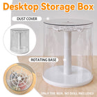 Doll Pendant Display Box Transparent Rotary Hand Operated Blind Box Storage Rack