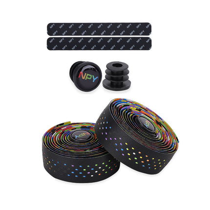 Anti Slip Breathable Road Bike Handlebar Tape Sweat Absorbing Silicone PU EVA