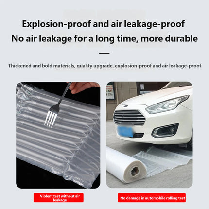 Air Column Cushion Roll 5000cm Clear Protective Packaging 20cm 30cm Height