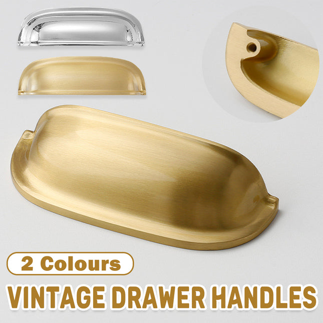 Vintage Cabinet Handle Single Hole Simple Drawer Pull for Closet Door Cupboard