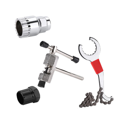 Bike Repair Tool Kit 4PCS Chain Breaker Flywheel Bottom Bracket Remover Cycling
