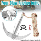 Outdoor Fishing Tackle Folding Claw Anchor Knife Fishing Hook Grass Anchor Tool
