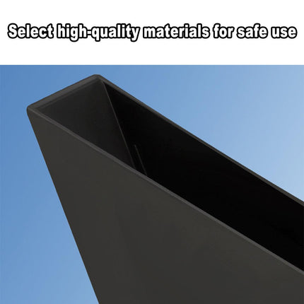 100pcs Plastic Corner Protector Right Angle Frame Cabinet Furniture Door Edge