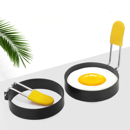 Egg Ring Moulds 2pcs Round Omelette Cooking Rings Non Stick for Frying Pan Use