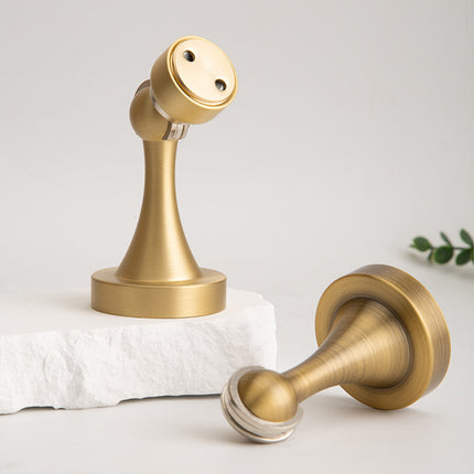 8 Colours Wall Mounted Door Stopper with Suction Catch Anti-Collision Design