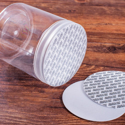 200pcs Pressure Sensitive Gasket Self Adhesive Bottle Cap Sealing Liner for Jars