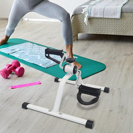 Mini Folding Exercise Bike Home Use Compact Fitness Equipment Foldable Trainer