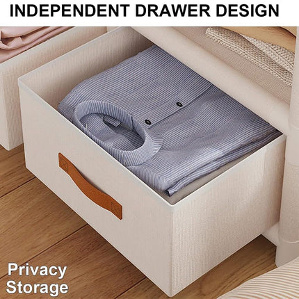 Multi-Function Clothes Storage Rack for Home Bedroom Space Saving Durable