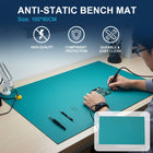 Anti Static Bench Mat 100 x 80cm Green Rubber Work Mat