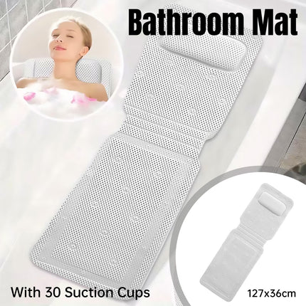 Bathroom Mat Non Slip Floor Mat Soft Fluffy Surface Machine Washable Home Bath