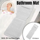 Bathroom Mat Non Slip Floor Mat Soft Fluffy Surface Machine Washable Home Bath