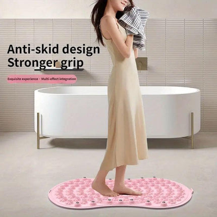 Soft Silicone Foot Massage Mat for Daily Comfort and Pressure Relief
