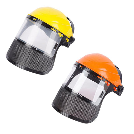 Garden Face Shield Headgear for Mowing and Outdoor Protective Use