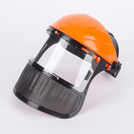 Garden Face Shield Headgear for Mowing and Outdoor Protective Use