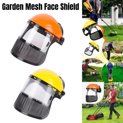 Garden Face Shield Headgear for Mowing and Outdoor Protective Use