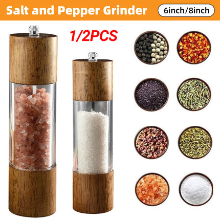 6 or 8inch Wood Grater Manual Pepper Grater Salt Grater Kitchen Tool Spice Shredder