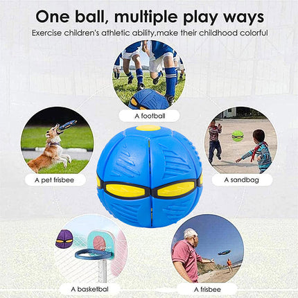 Children Outdoor Sports Frisbee Flying Saucer Ball Toy Educational Fun Play Set