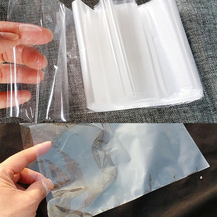 100/200PCS POF Clear POF Heat Shrink Bags for Packaging Sealing Use