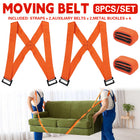 8 Pieces Household Portable Moving Straps Adjustable For Carrying Furniture