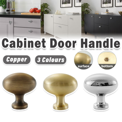Pigeon Egg Cabinet Handle Single Hole French Style Drawer Pull for Door Closet