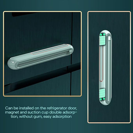 Cling Film Cutter Box Plastic Wrap Dispenser Sliding Container Fits Rolls up to 32cm