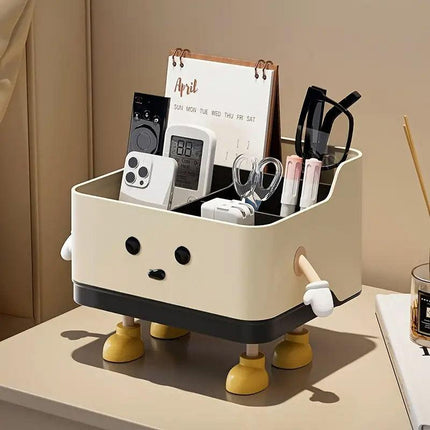 Desktop Organizer Storage Box Household Clutter Compartmentalized Container