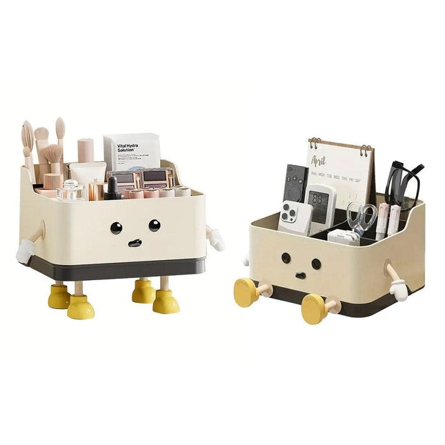 Desktop Organizer Storage Box Household Clutter Compartmentalized Container