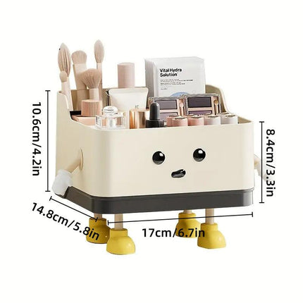 Desktop Organizer Storage Box Household Clutter Compartmentalized Container