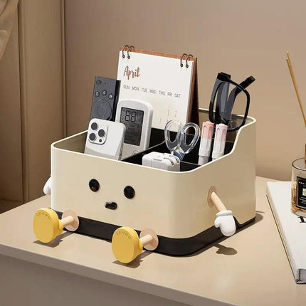 Desktop Organizer Storage Box Household Clutter Compartmentalized Container