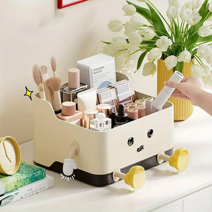 Desktop Organizer Storage Box Household Clutter Compartmentalized Container