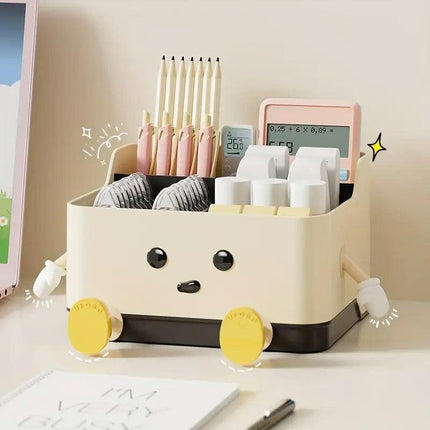 Desktop Organizer Storage Box Household Clutter Compartmentalized Container