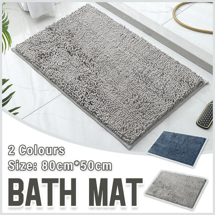 Bathroom Non-Slip Mat Toilet Door Mat Floor Rug Absorbent Foot Mat for Home