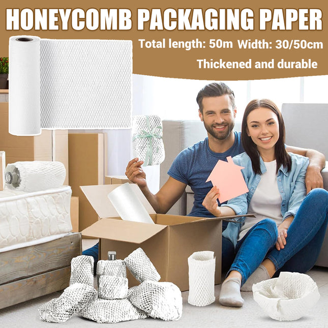 Honeycomb Packaging Paper Durable Strong Buffer for Fragile Items Protection AU