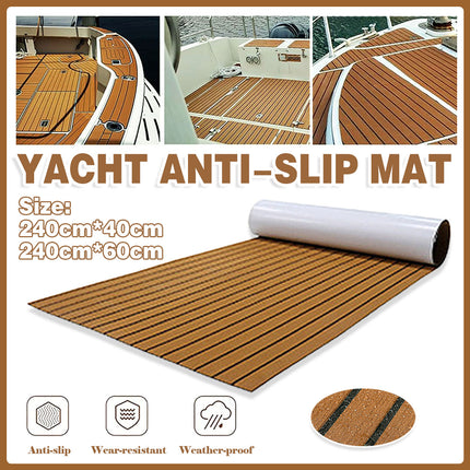 Protective Floor Mats Non Slip Outdoor Decking Mat for RV Caravan Yacht Surface